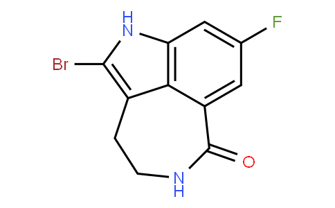 2-bromo-8-fluoro-4,5-dihydro-1H-azepino[5,4,3-cd]indol-6(3H)-one