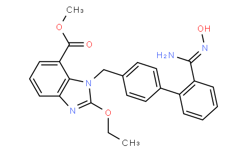 (Z)-Methyl 2-ethoxy-3-((2'-(N'-hydroxycarbaMiMidoyl)biphenyl-4-yl)Methyl)-3H-benzo[d] iMidazole-4-carboxylate