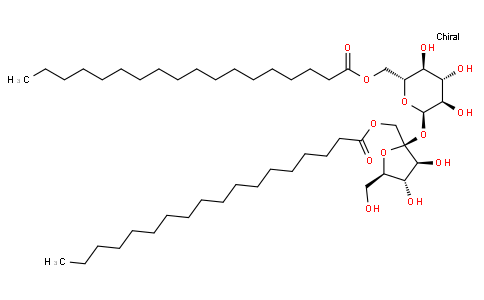 β-D-呋喃果糖基-α-D-吡喃葡萄苷二硬脂酸酯