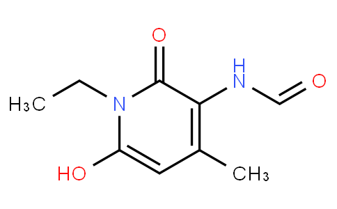 1-ethyl-1,2-dihydro-6-hydroxy-4-methyl-2-oxo-3-pyridylformamide