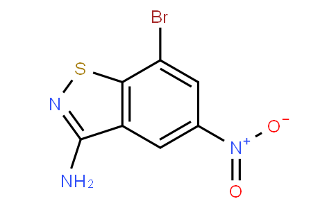 3-Amino-5-nitro-7-bromobenzoisothiazole