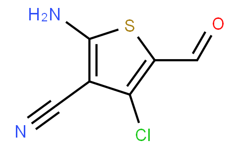 2-Amino-3-cyano-4-chloro-5-formylthiophene