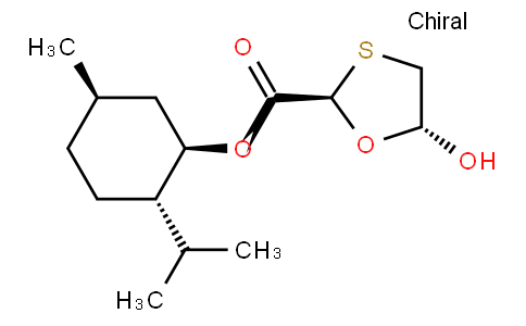 (2R,5R)-5-Hydroxy-1,3-oxathiolane-2-carboxylic acid (1R,2S,5R)-5-methyl-2-(1-methylethyl)cyclohexyl ester