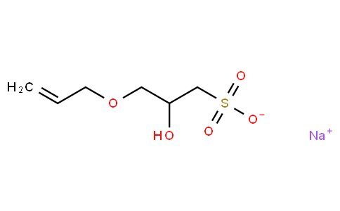 3-烯丙氧基-2-羟基-1-丙磺酸钠盐