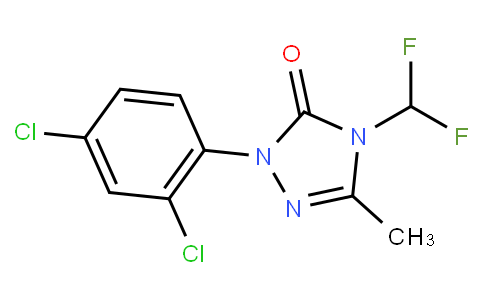 2-(2,4-Dichlorophenyl)-4-(difluoromethyl)-2,4-dihydro-5-methyl-3H-1,2,4-triazol-3-one