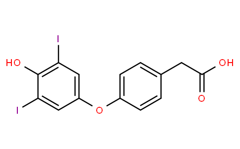 4-(4-hydroxy-3,5-diiodophenoxy)-Benzeneacetic acid