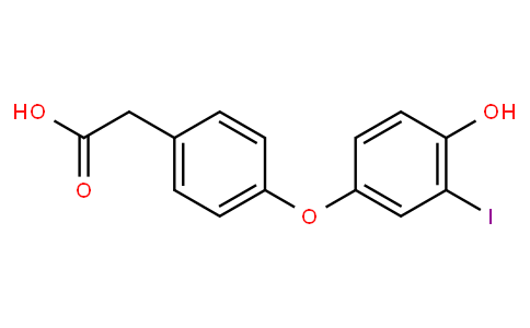 4-(4-hydroxy-3-iodophenoxy)-Benzeneacetic acid