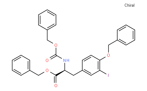 3-Iodo-N-[(benzyloxy)carbonyl]-O-benzyl-L-tyrosine Benzyl Ester