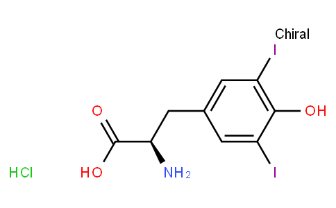 3,5-DIIODO-D-TYROSINE HYDROCHLORIDE
