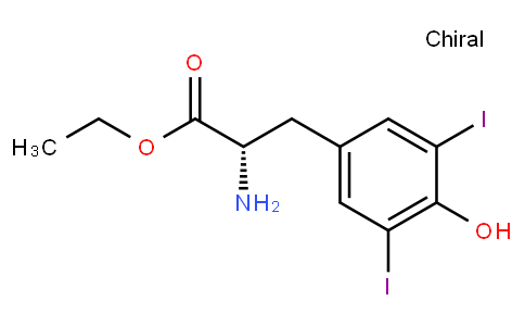 3,5-diiodo-L-tyrosine ethyl ester