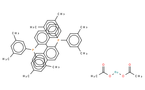 Diacetato{(R)-(+)-2,2'-bis[di(3,5-xylyl)phosphino]-1,1'-binaphthyl}ruthenium(II)