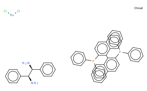 DICHLORO[(R)-(+)-2,2'-BIS(DIPHENYLPHOSPHINO)-1,1'-BINAPHTHYL][(1S,2S)-(-)-1,2-DIPHENYLETHYLENEDIAMINE]RUTHENIUM (II)