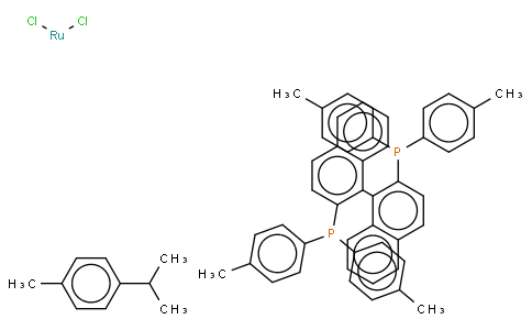 氯[(S)-(-)-2,2-双(二对甲苯基膦基)-1,1-联萘](对伞花烃)钌(II)酰氯
