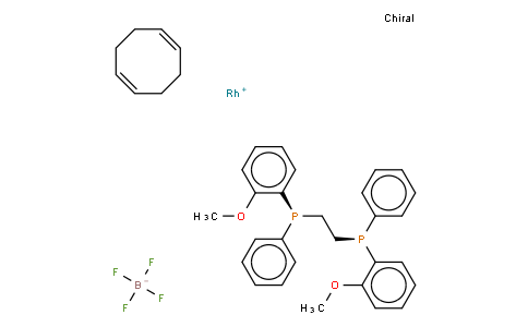 (S,S)-1,2-ETHANEDIYL-BIS-[(2-METHOXYPHENYL)-PHENYLPHOSPHINE]]-(1,5-CYCLOOCTADIENE)-RHODIUM(I)]-TETRAFLUOROBORATE
