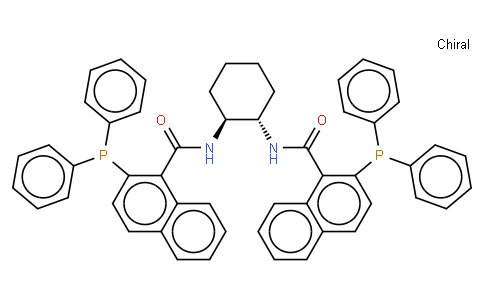 (1S,2S)-(-)-N,N'-双(2-二苯基膦基-1-萘酰基)-1,2-环己二胺