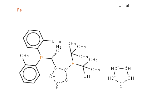 (R)-1-[(S)-2-(DI-TERT.-BUTYLPHOSPHINO)FERROCENYL]ETHYLBIS(2-METHYLPHENYL)PHOSPHI