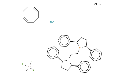 (-)-1,2-Bis((2R,5R)-2,5-diphenylphospholano)ethane(1,5-cyclooctadiene)rhodium(I) tetrafluoroborate