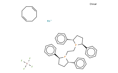 (+)-1,2-Bis((2S,5S)-2,5-diphenylphospholano)ethane(1,5-cyclooctadiene)rhodium(I) tetrafluoroborate