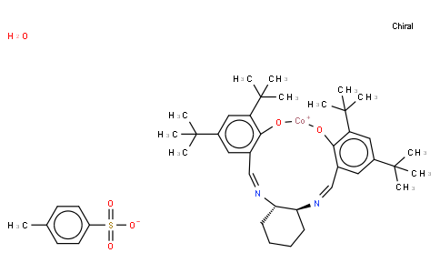 (1S,2S)-(+)-1,2-环己烷二胺-N,N'-双(3,5-二-t-丁基水杨醛)钴(III) p-甲苯磺酸酯单水合物