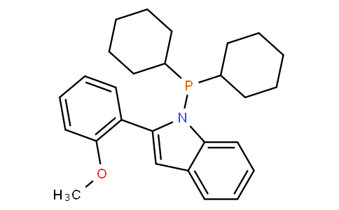 1-(Dicyclohexylphosphino)-2-(2-methoxyphenyl)-1H-indole