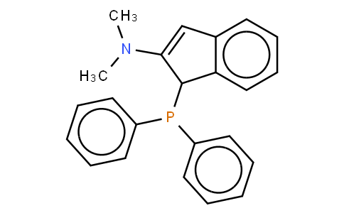 1-Diphenylphosphino-2-(N,N-dimethylamino)-1H-indene,(contains vinylic isomer)