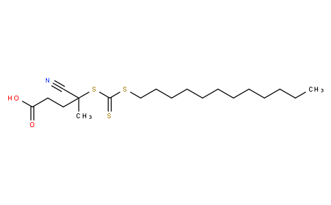 4-Cyano-4-(dodecylsulfanylthiocarbonyl)sulfanylpentanoic acid