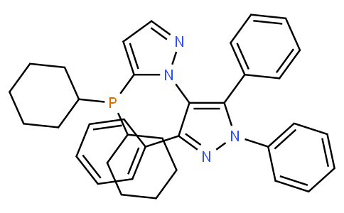 5-(Dicyclohexylphosphino)-1',3',5'-triphenyl-[1,4']-bi-1H-pyrazole