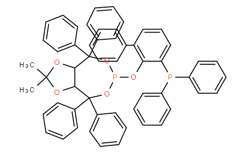6-(3-diphenylphosphanylbiphenyl-2-yloxy)-2,2-dimethyl-4,4,8,8-tetraphenyltetrahydro-[1,3]dioxolo[4,5-e][1,3,2]dioxaphosphepine