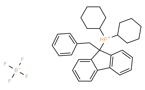 Dicyclohexyl(9-benzylfluoren-9-yl)phosphonium tetrafluoroborate