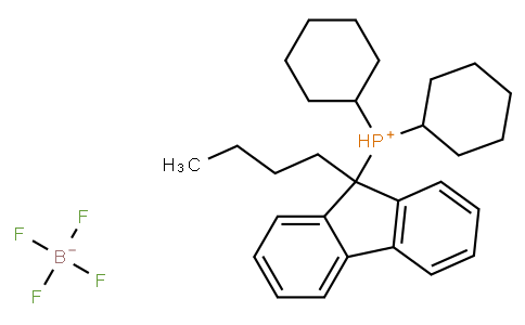 Dicyclohexyl(9-butylfluoren-9-yl)phosphonium tetrafluoroborate