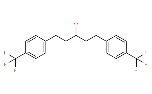 1,5-bis-(4-trifluoromethylphenyl) -3-pentanone