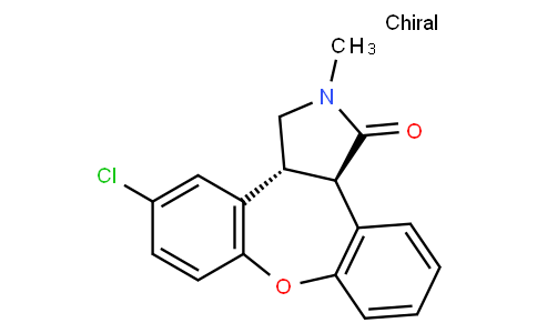 (3aR,12bR)-rel-5-Chloro-2,3,3a,12b-tetrahydro-2-methyl-1H-dibenz[2,3:6,7]oxepino[4,5-c]pyrrol-1-one
