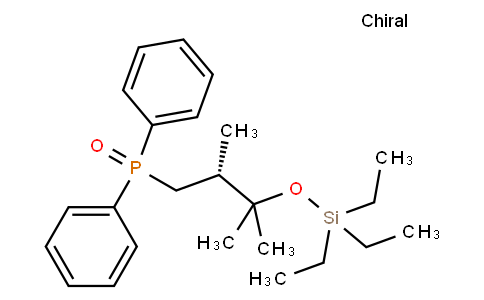 Phosphine oxide, [(2R)-2,3-diMethyl-3-[(triethylsilyl)oxy]butyl]diphenyl-