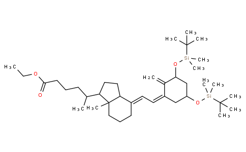 5-(4-{2-[3,5-BIS-(TERT-BUTYL-DIMETHYL-SILANYLOXY)-2-METHYLENE-CYCLOHEXYLIDENE]-ETHYLIDENE}-7A-METHYL-OCTAHYDRO-INDEN-1-YL)-HEXANOIC ACID ETHYL ESTER