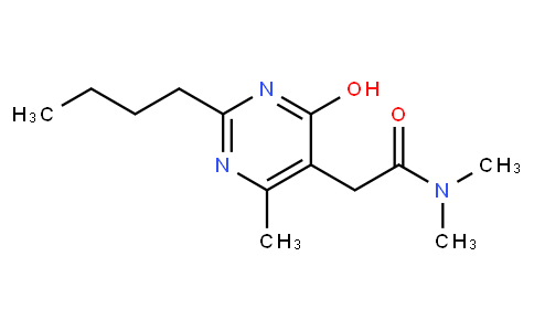 2-(2-Butyl-4-Hydroxy-6-Methylpyrimidin-5-Yl)-N,N-Dimethylacetamide