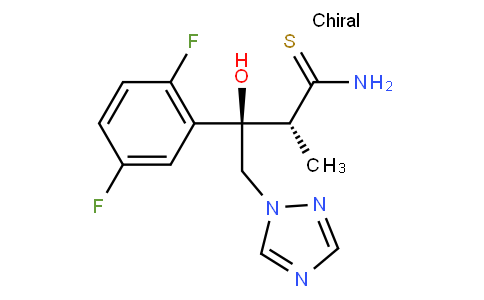 (2R,3R)-3-(2,5-Difluorophenyl)-3-hydroxy-2-methyl-4-(1H-1,2,4-triazol-1-yl)thiobutyramide