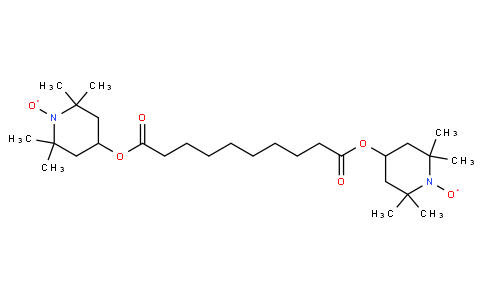 Bis(2,2,6,6-tetramethyl-1-piperidinyloxy-4-yl) sebacate