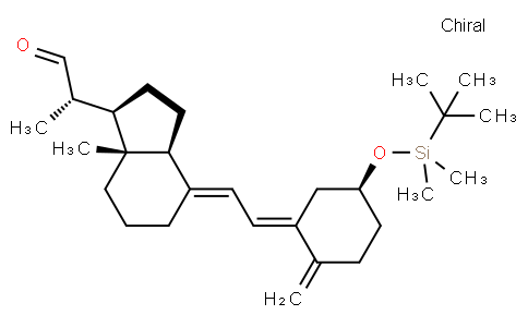 3(R)-(tert-butyldimethylsilyloxy)-20(S)-formyl-9,10-secopregna-5(Z),7(E),10(19)-triene