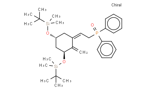 [3S-(1Z,3a,5b)]-[2-[3,5-二[(叔丁基)二甲基硅氧基]-2-亚甲基环己亚基]乙基]二苯基氧化膦