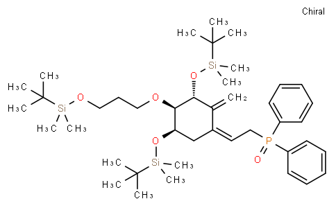 Phosphine oxide, [(2z)-2-[(3r,4r,5r)-3,5-bis[[(1,1-dimethylethyl)dimethylsilyl]oxy]-4-[3-[[(1,1-dimethylethyl)dimethylsilyl]oxy]propoxy]-2-methylenecyclohexylidene]ethyl]diphenyl-