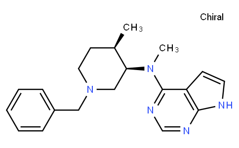 N-((3R,4R)-1-Benzyl-4-methylpiperidin-3-yl)-N-methyl-7H-pyrrolo[2,3-d]pyrimidin-4-amine