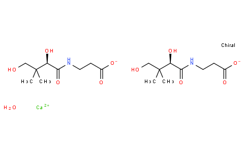 PANTOTHENIC ACID CALCIUM SALT MONOHYDRATE