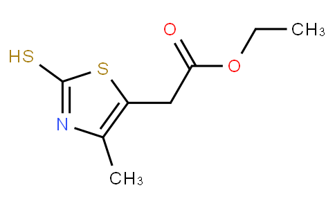 Ethyl 2-(2-mercapto-4-methyl-1,3-thiazol-5-yl)acetate