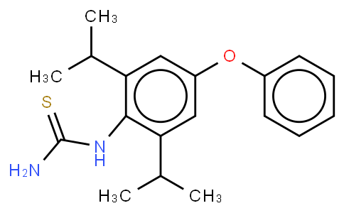 4-苯氧基-2,6-二异丙基苯基硫脲