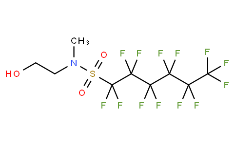 tridecafluoro-N-(2-hydroxyethyl)-N-methylhexanesulphonamide