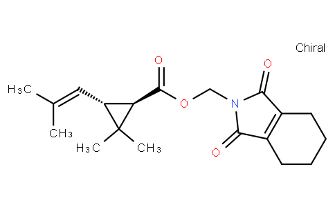 (1,3,4,5,6,7-Hexahydro-1,3-dioxo-2H-isoindol-2-yl)methyl (1R-trans)-2,2-dimethyl-3-(2-methylprop-1-enyl)cyclopropanecarboxylate