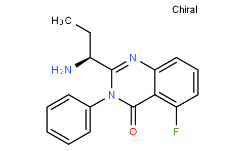 (S)-2-(1-aMinopropyl)-5-fluoro-3-phenylquinazolin-4(3H)-one