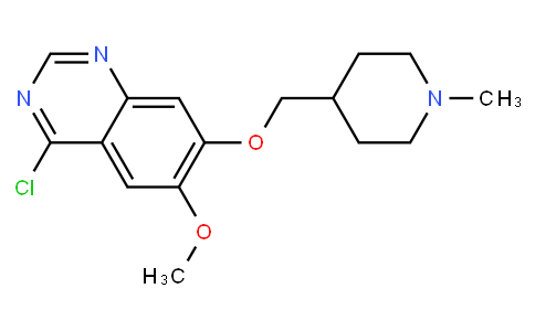 4-chloro-6-methoxy-7-[(1-methylpiperidin-4-yl)methoxy]quinazoline