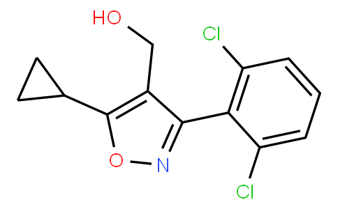 [5-cyclopropyl-3-(2,6‐dichlorophenyl)-1,2-oxazol-4-yl]methanol
