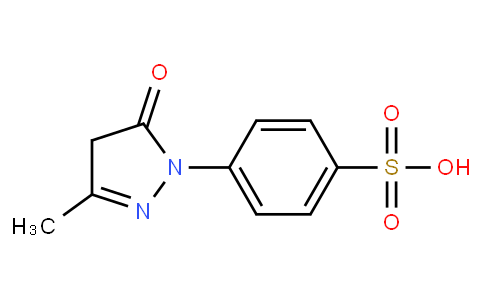 3-Methyl-1-(4-sulfophenyl)-2-pyrazolin-5-one